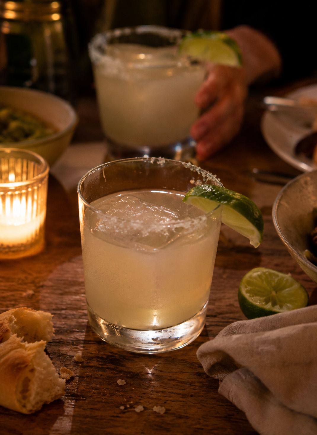 The margarita we make when someone at the table isn’t drinking